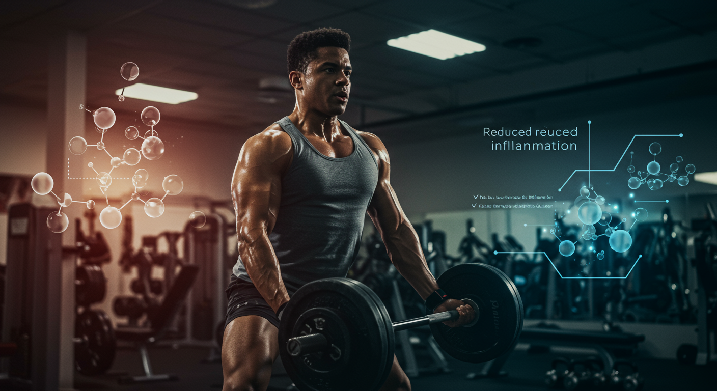 Discover how creatine can effectively combat post-workout inflammation and speed up your recovery.