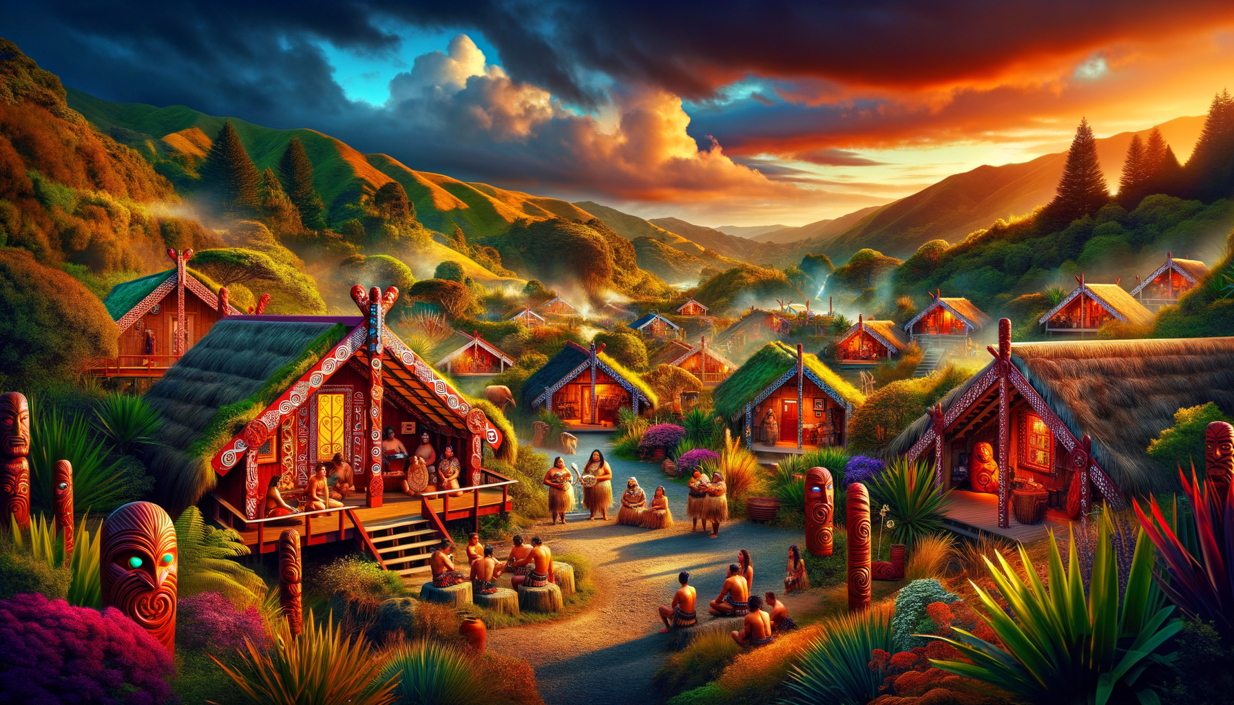 Eye-catching visual of New Zealand, luxury travel, culture
and  lifestyle vibes