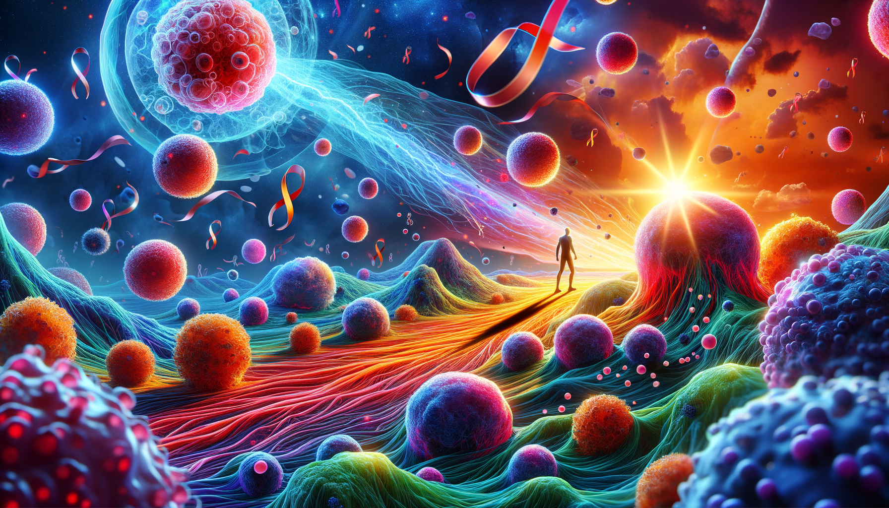 Eye-catching visual of CAR T-cell therapy, DLBCL, diffuse large B-cell lymphoma
and  lifestyle vibes