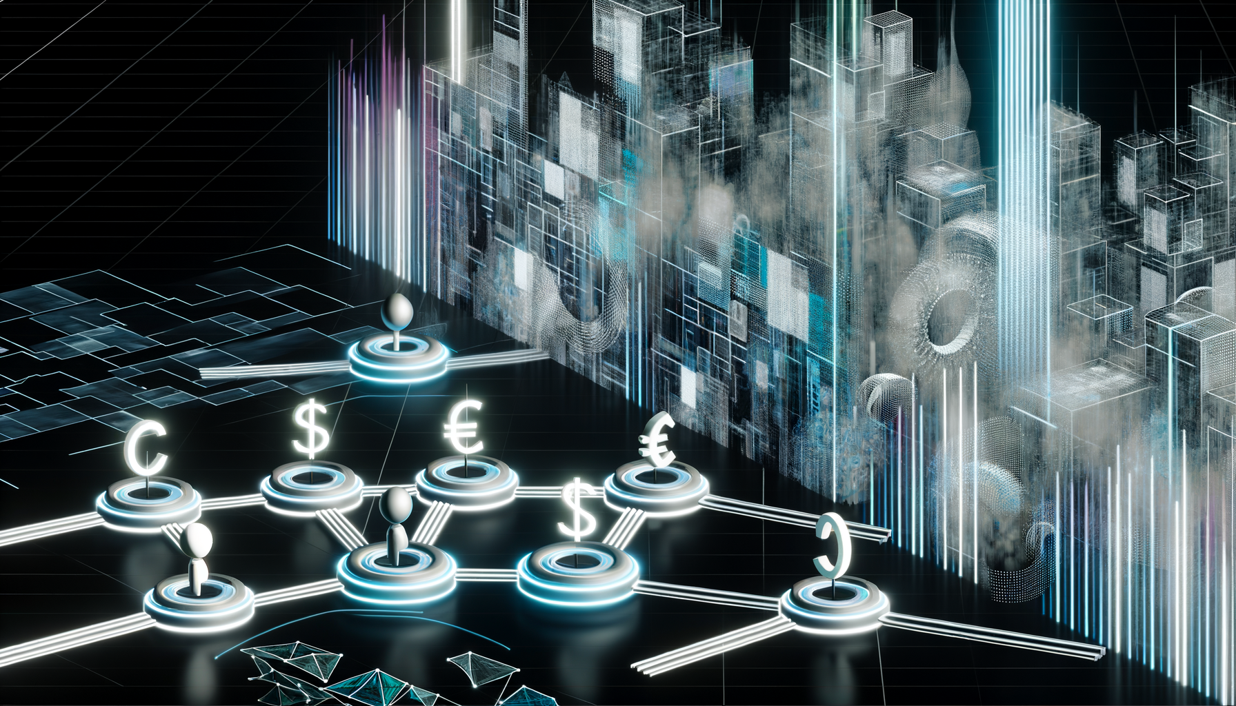 financial advice, personal finance, wealth
technology and  lifestyle illustration