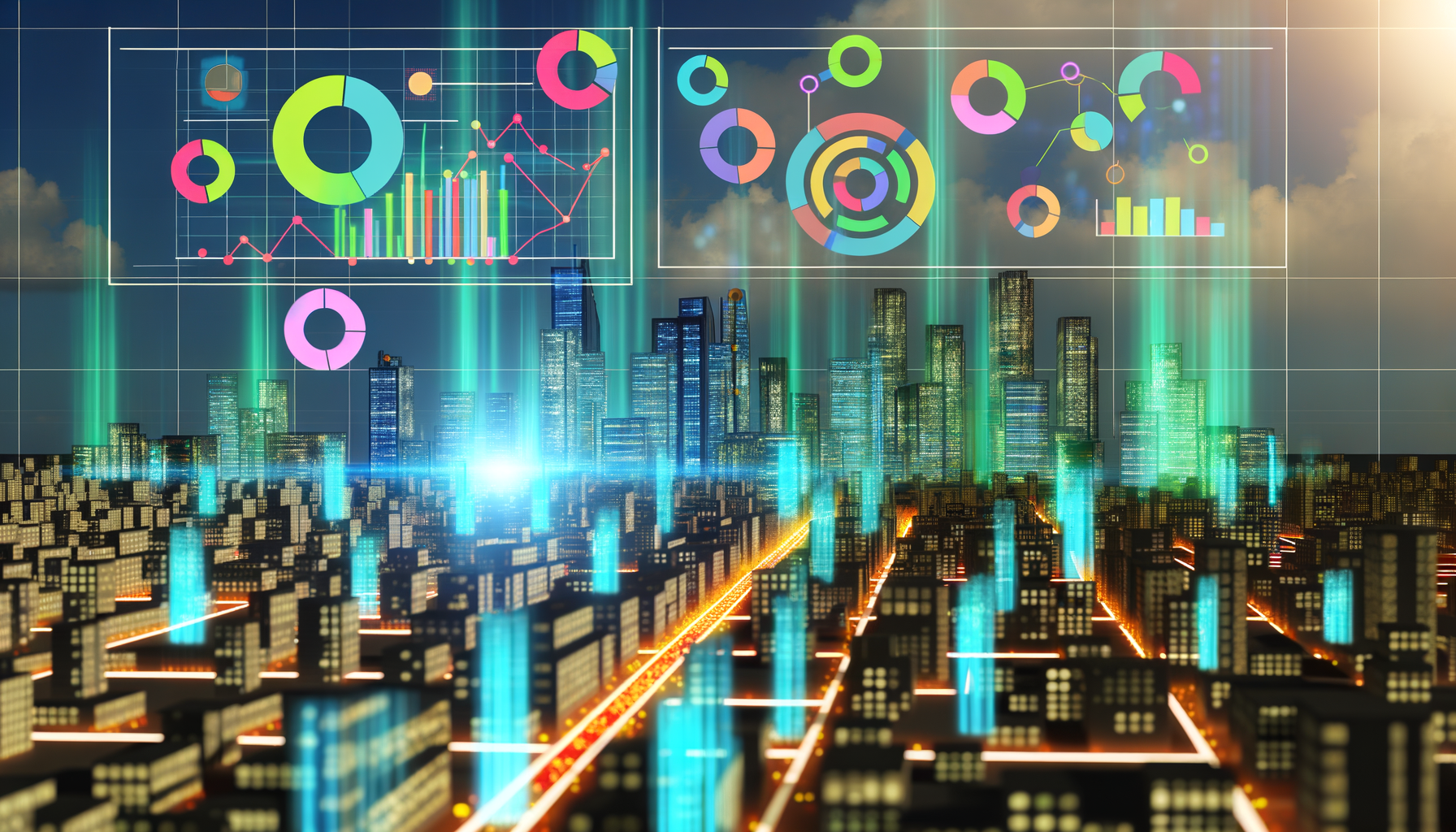 Future potential of world, theories, common sense
 represented visually