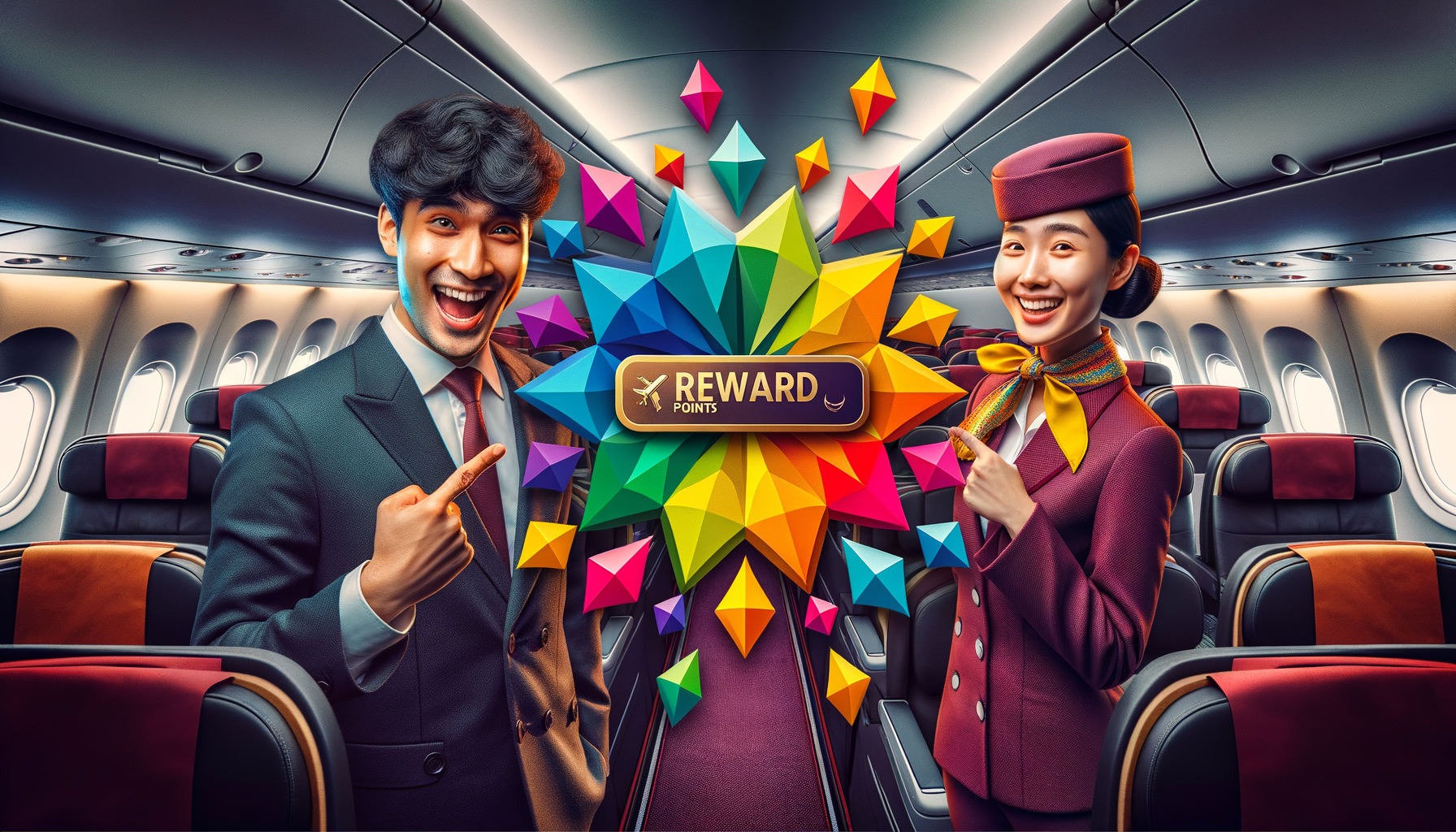 Eye-catching visual of Avios points, British Airways flights, reward seats
and  lifestyle vibes