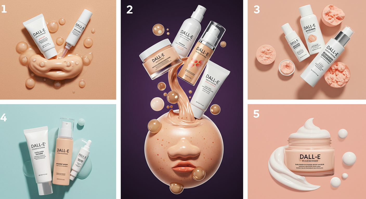 Eye-catching visual of clogged pores, pores, skin care
and lifestyle vibes