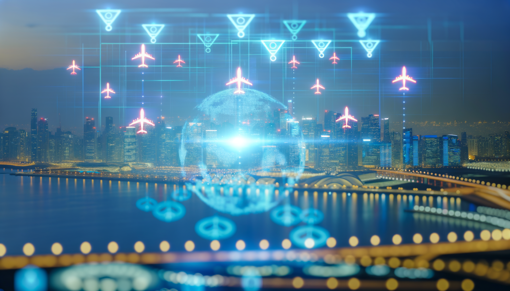 Future potential of Avios points, British Airways flights, reward seats
 represented visually