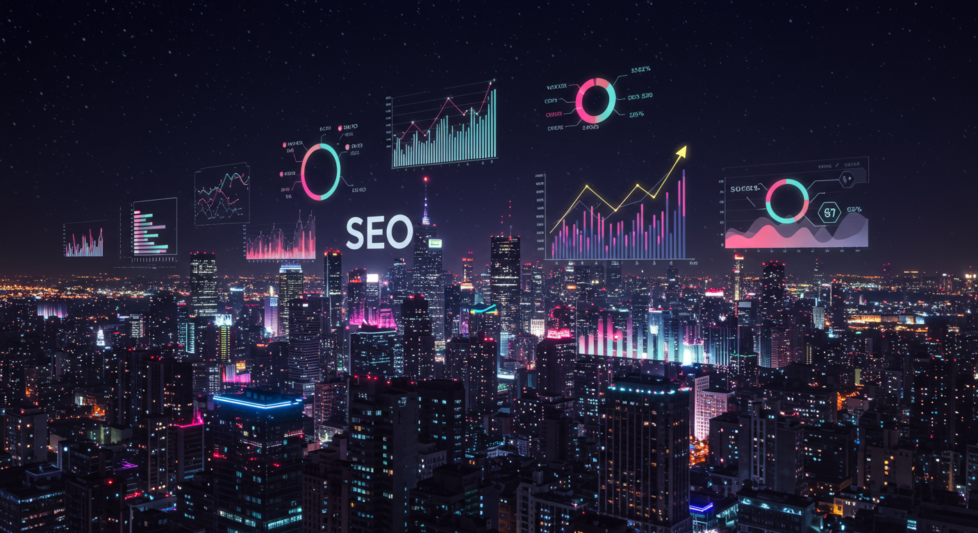 Future potential of Beginner tips, SEO, keywords
 represented visually