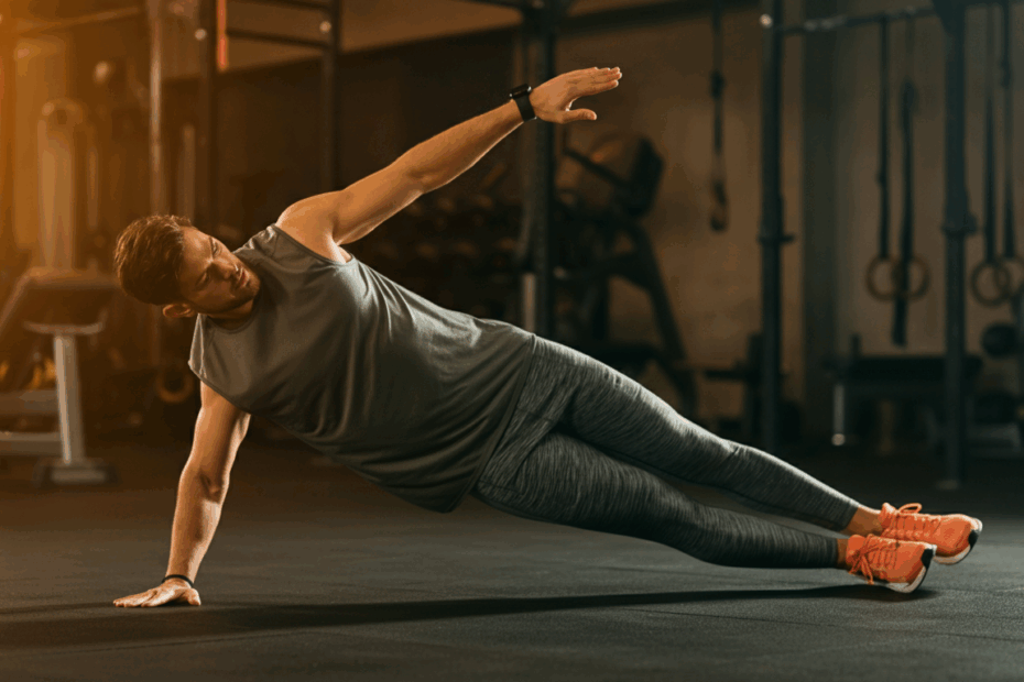Get sculpted side abs! This no-equipment 10-move oblique workout builds a truly strong core.