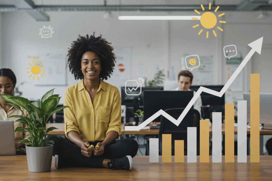 Tired of workplace burnout? Discover 5 easy ways to increase happiness and thrive at work!