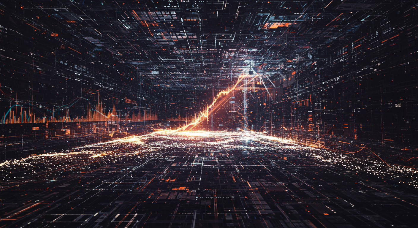 Stock Market, Recession
 technology and lifestyle illustration