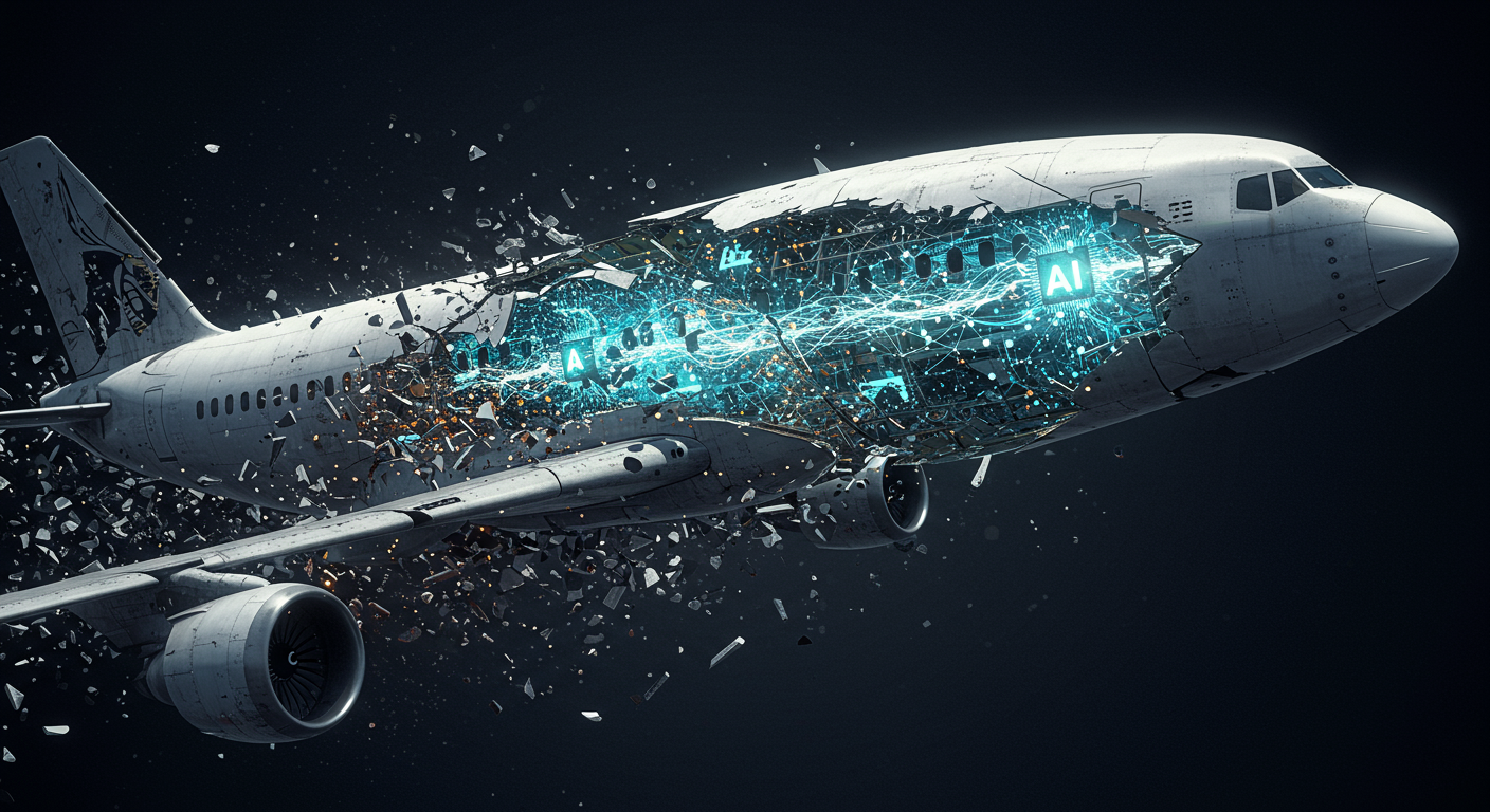 airplane, aches
 technology and lifestyle illustration