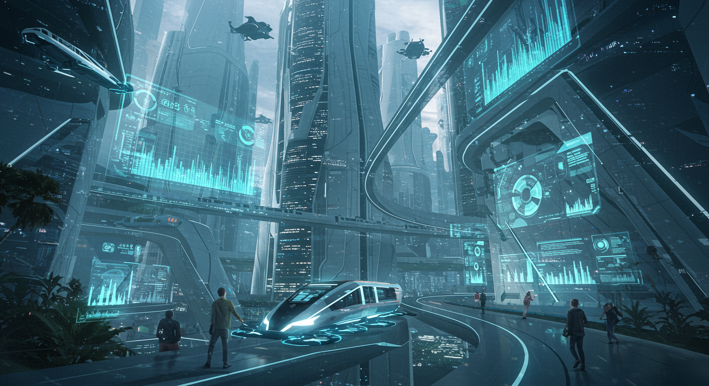 Future potential of safety, speed
 represented visually
