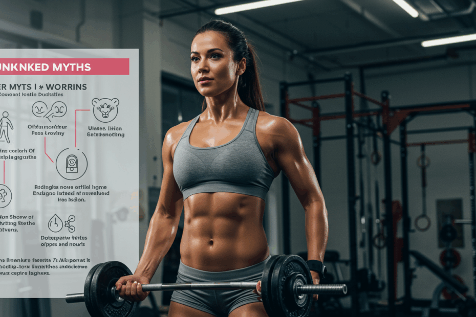 Shattering fitness misconceptions! Discover the 3 biggest myths preventing women from achieving their goals.