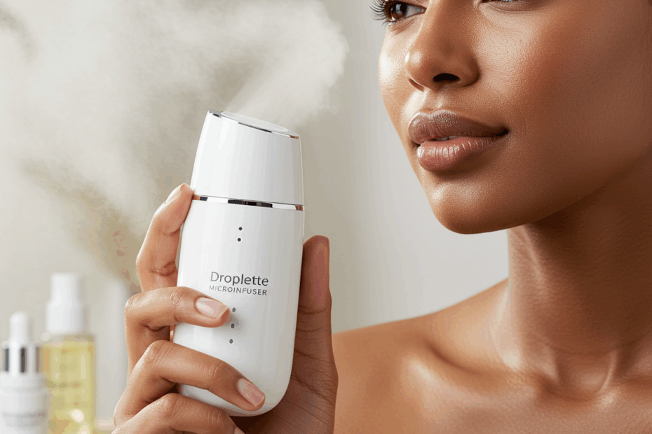 Discover the Droplette difference! This microinfuser makes skincare more effective. Get 50% off now!