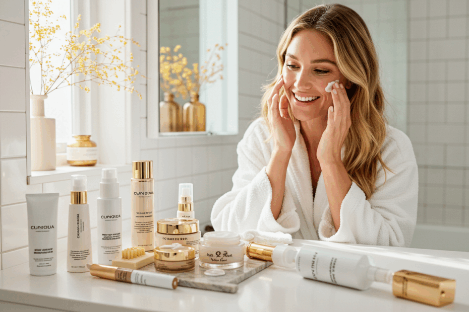 Discover Claudia Sulewski's favorite beauty products and her new brand! Get the inside scoop on her routine.