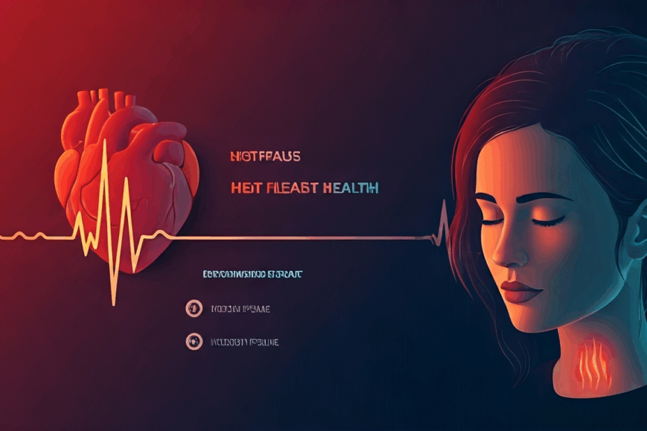 Learn how hot flashes can signal increased heart disease risk. Discover insights for better health.