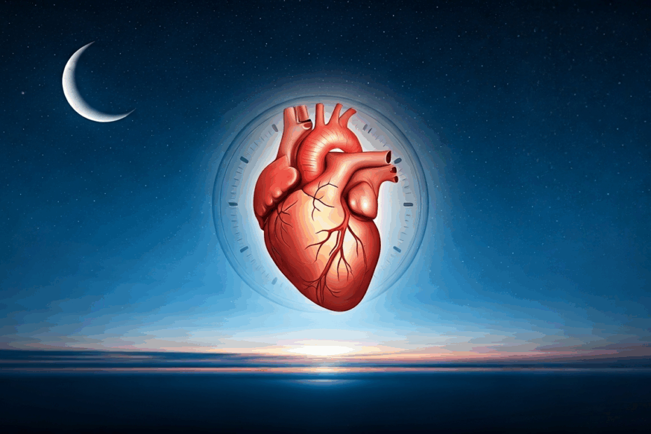 Discover the ideal bedtime for a healthy heart! New research reveals key insights.