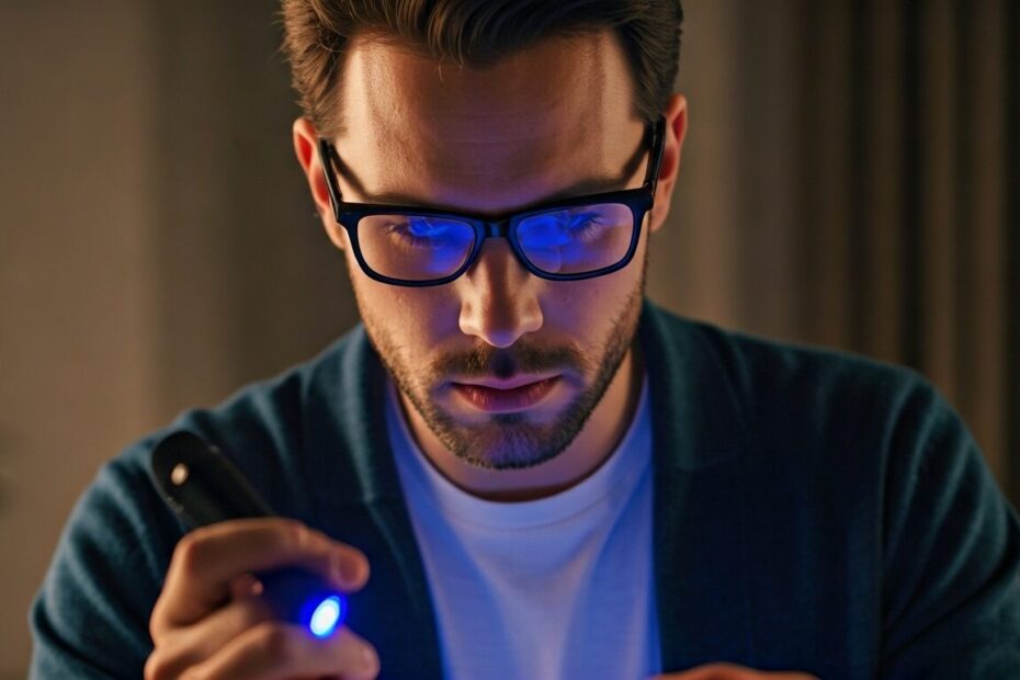 Eye doctor reveals the simple test to check if your blue light glasses are actually effective. Protect your eyes!