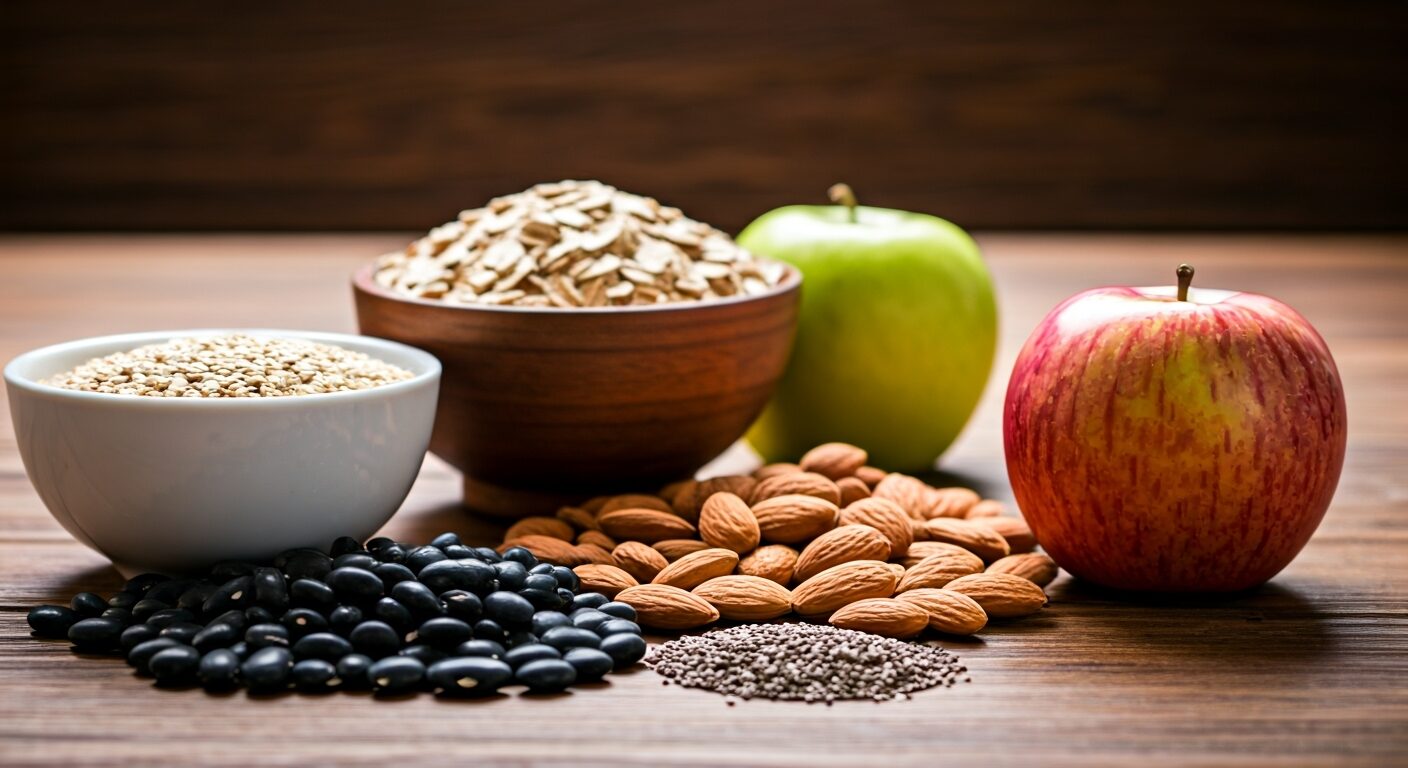Discover how much fiber you need to lower cholesterol and easy ways to reach your daily goal!