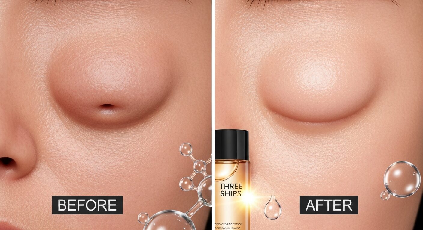 Pore Shrinkage Overnight: The $24 Glycolic Hack